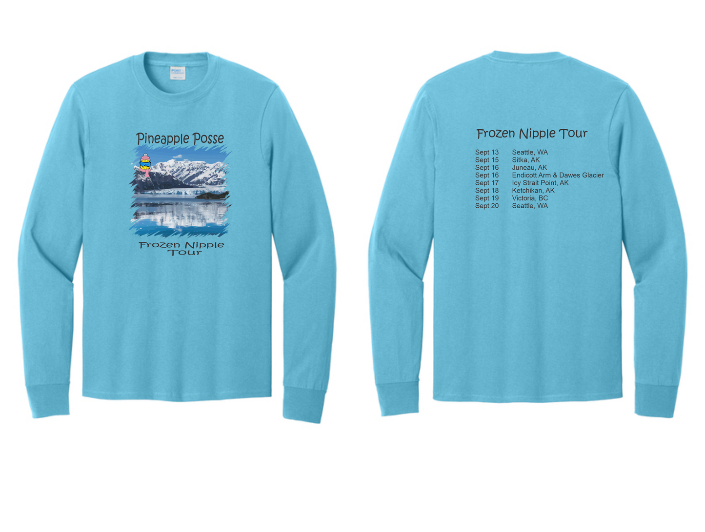 Alaskan Cruise Long Sleeve T Shirt
