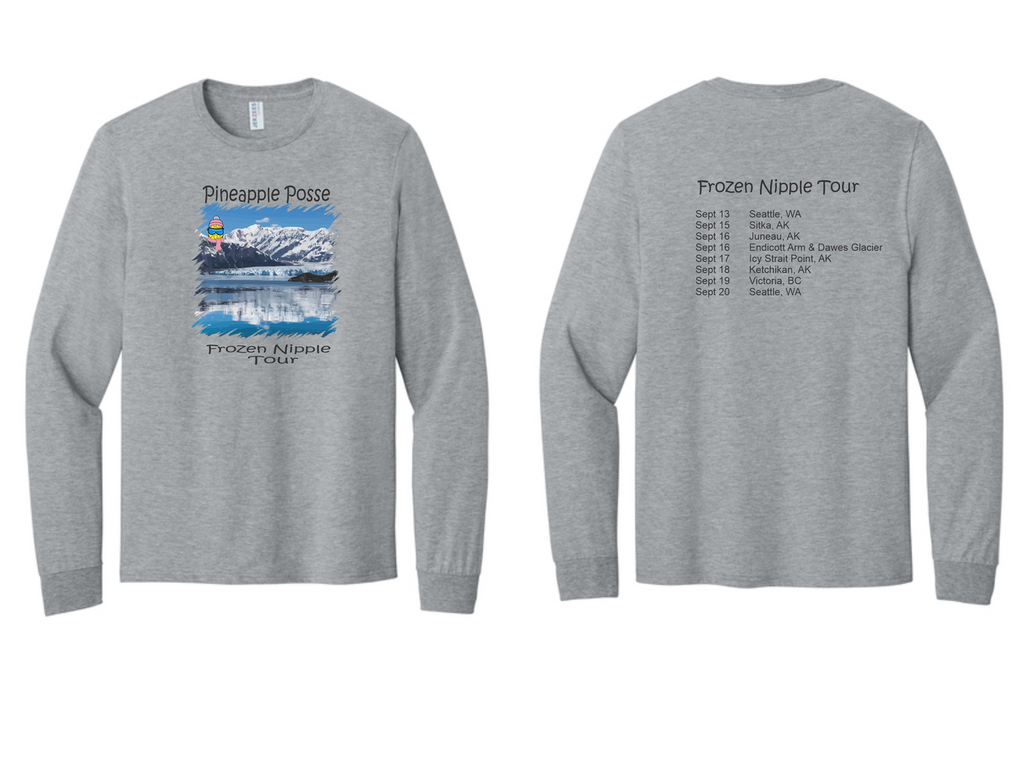 Alaskan Cruise Long Sleeve T Shirt