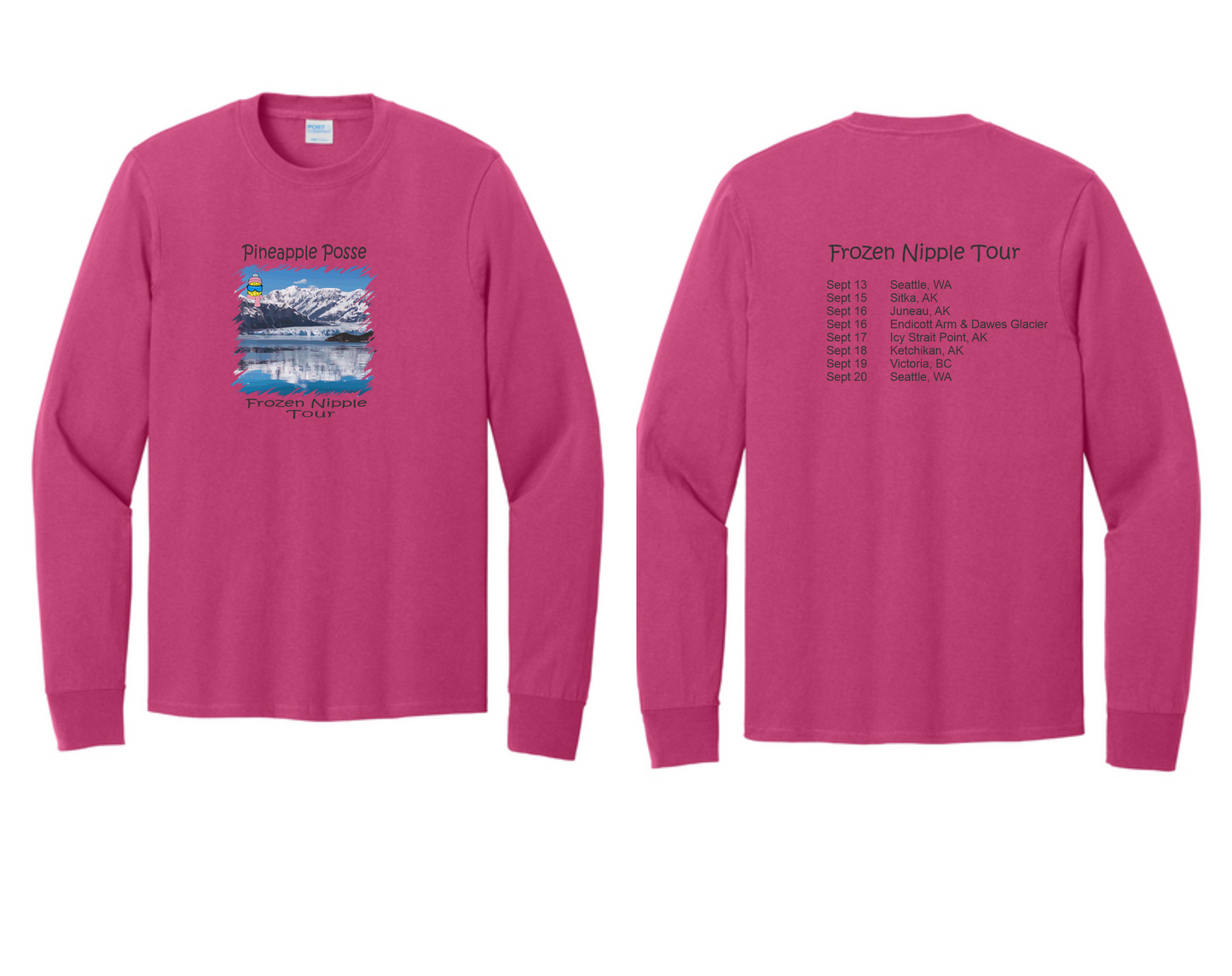 Alaskan Cruise Long Sleeve T Shirt