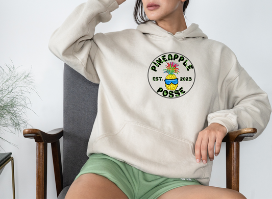 Pineapple Posse Design Hoodie