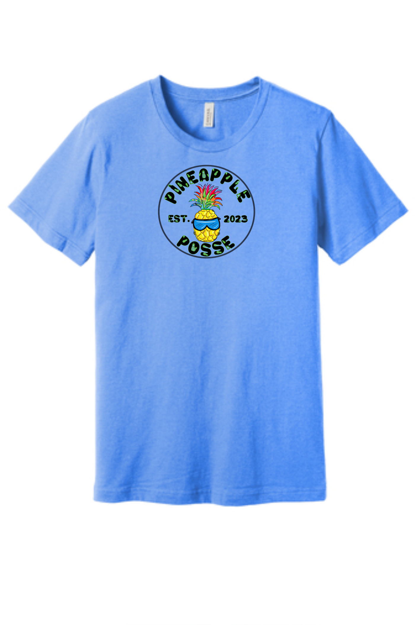 Pineapple Posse Design Long Sleeve T-Shirt